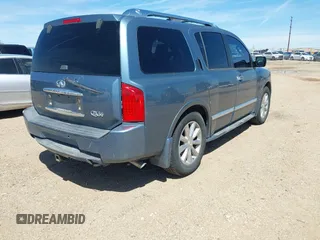 2008 Infiniti QX56 with VIN 5N3AA08C48N907934, listed as a IAAI auction lot 42070287 with 220,766 mi miles. Bid and sale history available at carsss.com. Image 4.