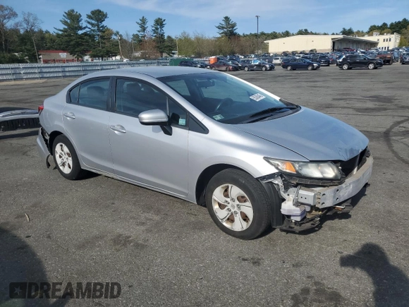 2014 Honda Civic LX z VIN 2HGFB2F55EH522937, wystawiony jako Copart lot #55360445 z przebiegiem 128 422 mil mil oraz Szkoda całkowita • Salvage title. Historia ofert i sprzedaży dostępna na DreamBid. Obrazek 4.