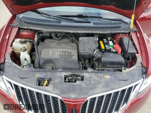 2013 Lincoln MKX with VIN 2LMDJ8JK5DBL49267, listed as a Copart auction lot 46171475 with 86,284 mi miles and Salvage Title. Bid and sale history available at carsss.com. Image 12.