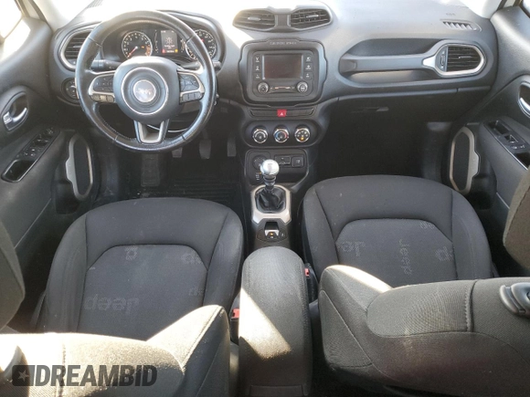 2015 Jeep Renegade Latitude with VIN ZACCJBBH2FPB80612, listed as a Copart auction lot 43328085 with 158,162 mi miles and Salvage Title. Bid and sale history available at carsss.com. Image 8.