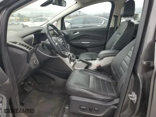 2015 Ford C-Max Energi SEL with VIN 1FADP5CUXFL121897, listed as a Copart auction lot 53493675 with 73,448 mi miles and Salvage Title. Bid and sale history available at carsss.com. Image 7.