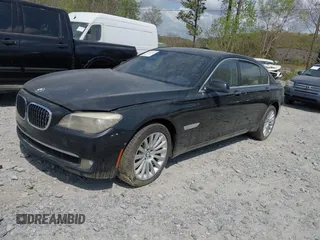 2010 BMW 7 Series 750Li with VIN WBAKB8C54ACY63650, listed as a IAAI auction lot 41961941 with 127,405 mi miles and . Bid and sale history available at DreamBid. Image 2.