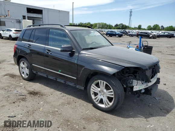 2015 Mercedes-Benz GLK 350 with VIN WDCGG8JB6FG339526, listed as a Copart auction lot 54045845 with 85,572 mi miles and Salvage Title. Bid and sale history available at DreamBid. Image 4.