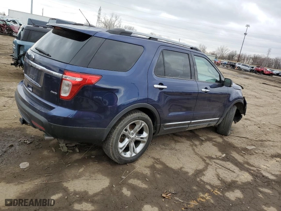 2011 Ford Explorer Limited with VIN 1FMHK8F84BGA02381, listed as a Copart auction lot 50523115 with 203,643 mi miles and Salvage Title. Bid and sale history available at carsss.com. Image 3.