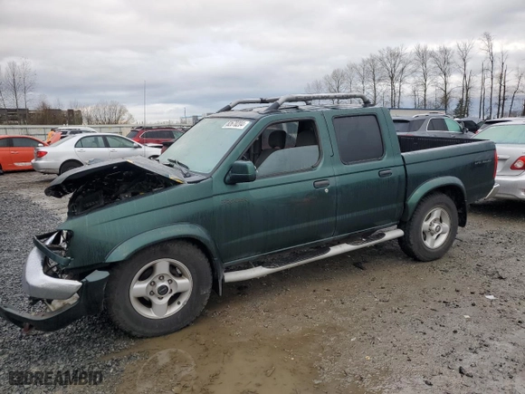 2000 Nissan Frontier 4WD XE with VIN 1N6ED27Y4YC410759, listed as a Copart auction lot 82670204 with 0 miles and Salvage Title. Bid and sale history available at carsss.com. Image 1.