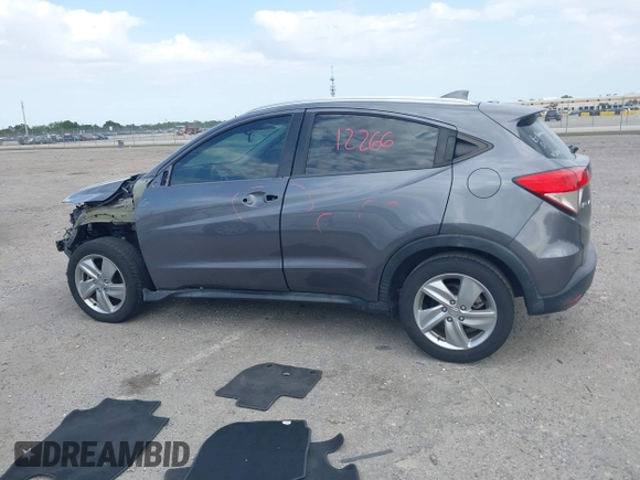2019 Honda HR-V EX with VIN 3CZRU5H56KM728523, listed as a IAAI auction lot 41810573 with 55,095 mi miles. Bid and sale history available at carsss.com. Image 15.