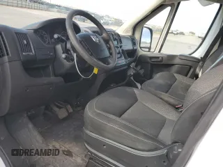 2017 Ram ProMaster Cargo with VIN 3C6TRVBG6HE527593, listed as a Copart auction lot 43242105 with 195,086 mi miles and Salvage Title. Bid and sale history available at carsss.com. Image 8.