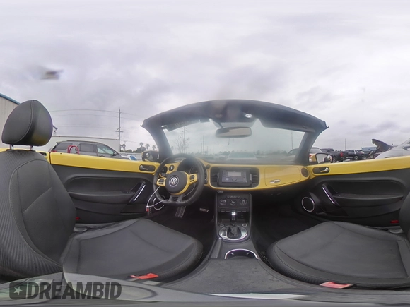 2013 Volkswagen Beetle 2.5L with VIN 3VW5P7AT6DM812504, listed as a Copart auction lot 52156165 with 53,682 mi miles and Salvage Title. Bid and sale history available at DreamBid. Image 15.