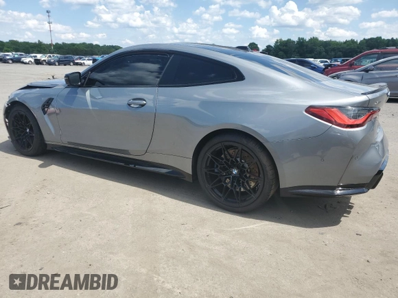 2024 BMW M4 Competition xDrive with VIN WBS43AZ08RCP54091, listed as a Copart auction lot 56533404 with 0 mi miles and Salvage Title. Bid and sale history available at carsss.com. Image 2.