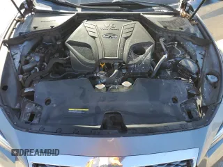 2019 Infiniti Q50 Luxe with VIN JN1EV7AR4KM591722, listed as a Copart auction lot 46364075 with 78,760 mi miles and Salvage Title. Bid and sale history available at carsss.com. Image 12.