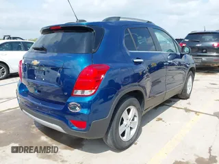 2020 Chevrolet Trax LT with VIN 3GNCJLSB2LL308702, listed as a IAAI auction lot 42081342 with 50,798 mi miles and . Bid and sale history available at DreamBid. Image 4.