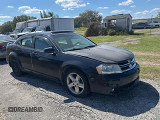 2011 Dodge Avenger Lux with VIN 1B3BD2FG4BN551682, listed as a Copart auction lot 47269805 with 135,595 mi miles and Clean Title. Bid and sale history available at carsss.com. Image 1.