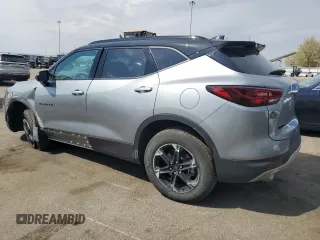 2024 Chevrolet Blazer LT with VIN 3GNKBCR46RS177417, listed as a Copart auction lot 52282665 with 18,090 mi miles and Salvage title. Bid and sale history available at DreamBid. Image 2.