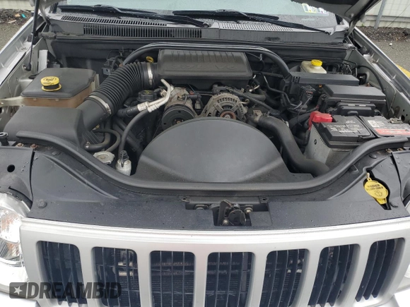2005 Jeep Grand Cherokee Laredo with VIN 1J4GR48K55C719634, listed as a Copart auction lot 61809195 with 141,316 mi miles and Salvage title. Bid and sale history available at DreamBid. Image 12.
