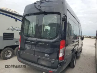 2019 Ford Transit Passenger XL with VIN 1FBVU4XM1KKA23695, listed as a Copart auction lot 80881484 with 52,209 mi miles and Salvage Title. Bid and sale history available at DreamBid. Image 3.