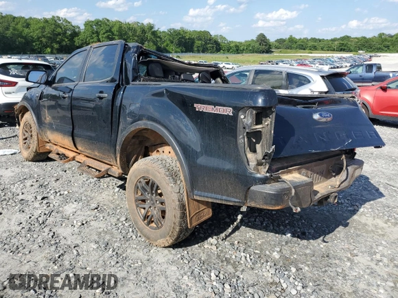 2021 Ford Ranger XL with VIN 1FTER4FH6MLD75881, listed as a Copart auction lot 57230305 with 38,773 mi miles and Salvage title. Bid and sale history available at DreamBid. Image 2.