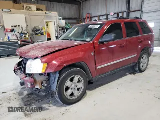 2005 Jeep Grand Cherokee Limited with VIN 1J8HR58N35C616182, listed as a Copart auction lot 46900695 with 210,319 mi miles and Salvage Title. Bid and sale history available at carsss.com. Image 1.