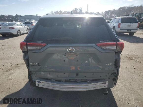 2020 Toyota RAV4 XLE Premium with VIN 2T3C1RFV6LW059183, listed as a Copart auction lot 85281574 with 91,402 mi miles and Salvage Title. Bid and sale history available at carsss.com. Image 6.