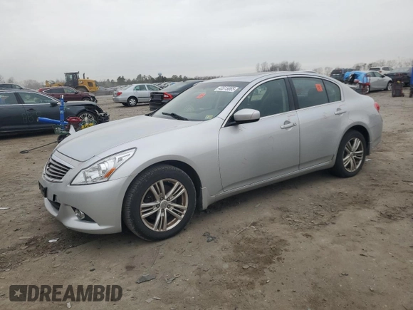 2011 Infiniti G37 x with VIN JN1CV6AR6BM354103, listed as a Copart auction lot 43515065 with 134,121 mi miles and Salvage Title. Bid and sale history available at DreamBid. Image 1.