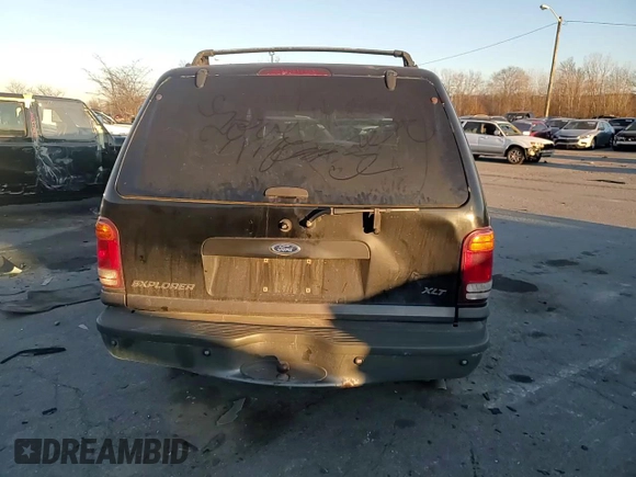 2001 Ford Explorer XLT with VIN 1FMZU73E51UB05313, listed as a Copart auction lot 83451804 with 222,747 mi miles and Salvage title. Bid and sale history available at DreamBid. Image 11.