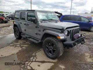2019 Jeep Wrangler Unlimited Sport S with VIN 1C4HJXDN7KW685659, listed as a Copart auction lot 58549885 with 62,831 mi miles and Clean title. Bid and sale history available at DreamBid. Image 4.