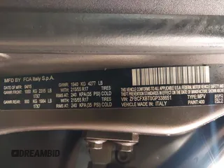 2016 FIAT 500X Easy с VIN ZFBCFXBT0GP338651, выставлен на аукционе IAAI как лот 41930907 с пробегом 84 900 миль миль и . История ставок и продаж доступна на DreamBid. Изображение 9.