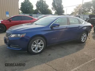 2014 Chevrolet Impala LT z VIN 1G1125S38EU149137, wystawiony jako Copart lot #59177785 z przebiegiem 121 702 mil mil oraz Szkoda całkowita • Salvage title. Historia ofert i sprzedaży dostępna na DreamBid. Obrazek 1.