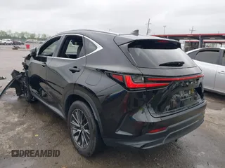 2023 Lexus NX with VIN 2T2GGCEZ6PC026648, listed as a IAAI auction lot 41991158 with 21,213 mi miles. Bid and sale history available at carsss.com. Image 3.