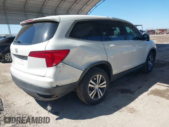 2018 Honda Pilot EX-L with VIN 5FNYF5H54JB009785, listed as a IAAI auction lot 41667784 with 67,296 mi miles. Bid and sale history available at carsss.com. Image 4.