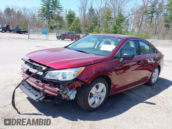 2015 Subaru Legacy 2.5i with VIN 4S3BNAA60F3007511, listed as a IAAI auction lot 42117145 with 52,558 mi miles and . Bid and sale history available at DreamBid. Image 18.