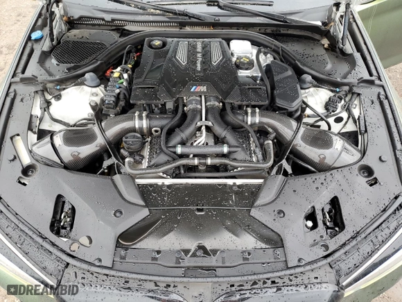 2019 BMW M5 with VIN WBSJF0C53KB284461, listed as a Copart auction lot 85320354 with 0 mi miles and Salvage Title. Bid and sale history available at carsss.com. Image 11.
