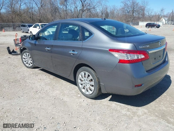 2015 Nissan Sentra SR with VIN 3N1AB7AP7FL681047, listed as a IAAI auction lot 41800969 with NaN miles. Bid and sale history available at carsss.com. Image 3.
