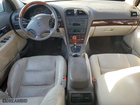 2002 Lincoln LS w/Base Pkg with VIN 1LNHM86S12Y706795, listed as a Copart auction lot 48817515 with NaN miles and Salvage Title. Bid and sale history available at carsss.com. Image 8.
