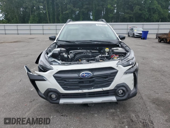 2025 Subaru Outback Limited z VIN 4S4BTANC7S3124000, wystawiony jako Copart lot #57419085 z przebiegiem 8 920 mil mil oraz Szkoda całkowita • Salvage title. Historia ofert i sprzedaży dostępna na DreamBid. Obrazek 5.