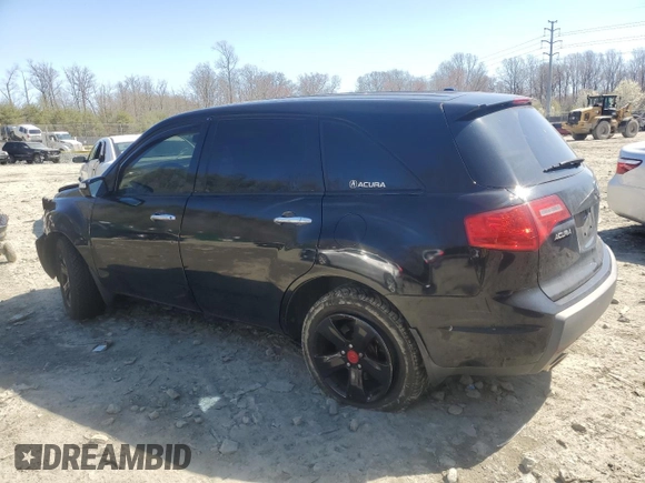 2009 Acura MDX Sport/Entertainment Pkg with VIN 2HNYD28869H514581, listed as a Copart auction lot 50943735 with 202,536 mi miles and Salvage Title. Bid and sale history available at carsss.com. Image 2.