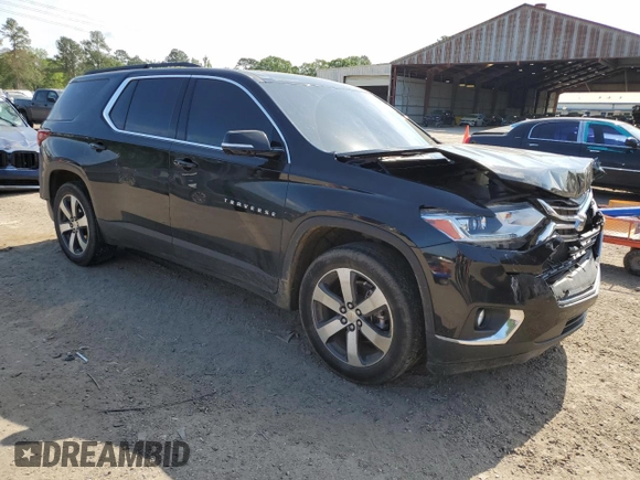 2020 Chevrolet Traverse LT with VIN 1GNERHKW2LJ300026, listed as a Copart auction lot 57171145 with 57,099 mi miles and Salvage title. Bid and sale history available at DreamBid. Image 4.