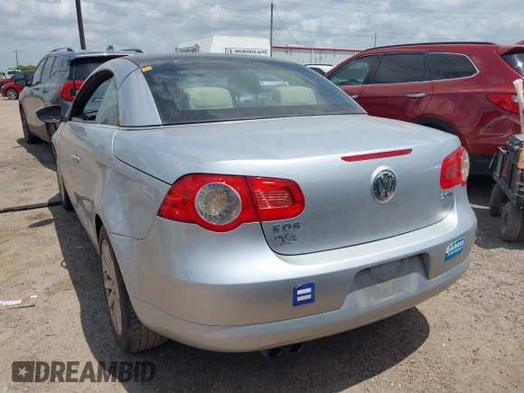 2009 Volkswagen Eos Komfort with VIN WVWBA71F49V016543, listed as a IAAI auction lot 42029360 with 76,657 mi miles and . Bid and sale history available at DreamBid. Image 3.