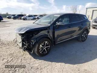 2024 Kia Sportage EX with VIN 5XYK33DF9RG141866, listed as a Copart auction lot 45470684 with 13,694 mi miles and Salvage Title. Bid and sale history available at carsss.com. Image 1.