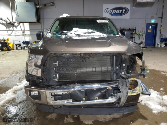 2016 Ford F-150 XLT with VIN 1FTFW1EF1GFD44584, listed as a Copart auction lot 50331585 with 170,234 mi miles and Salvage Title. Bid and sale history available at carsss.com. Image 5.