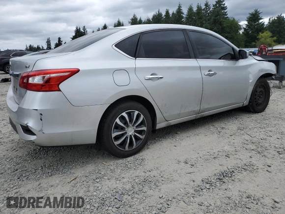 2017 Nissan Sentra S with VIN 3N1AB7AP2HY355789, listed as a Copart auction lot 64208415 with 184,037 mi miles and Salvage title. Bid and sale history available at DreamBid. Image 3.