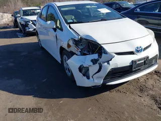 2013 Toyota Prius One with VIN JTDKN3DU2D5668108, listed as a IAAI auction lot 41773301 with 149,242 mi miles. Bid and sale history available at carsss.com. Image 6.