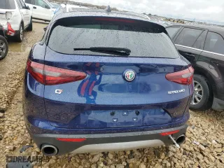 2021 Alfa Romeo Stelvio Sport with VIN ZASPAKAN5M7D03362, listed as a Copart auction lot 85496214 with 24,390 mi miles and Salvage Title. Bid and sale history available at carsss.com. Image 6.