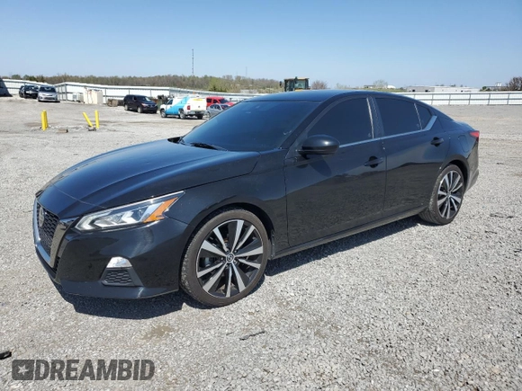 2022 Nissan Altima SR with VIN 1N4BL4CVXNN321509, listed as a Copart auction lot 50599335 with 68,374 mi miles and Salvage Title. Bid and sale history available at DreamBid. Image 1.