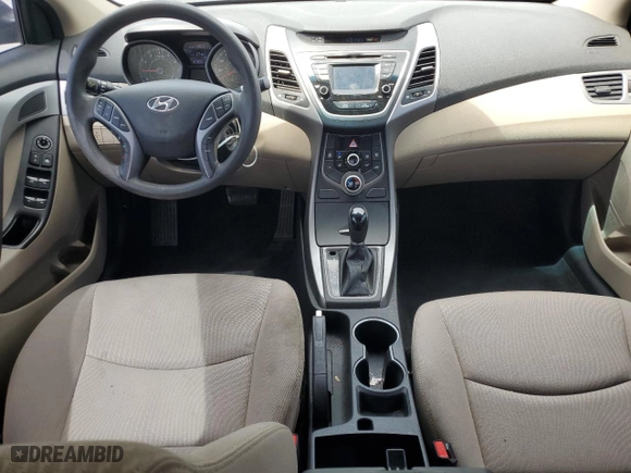 2016 Hyundai Elantra SE with VIN KMHDH4AE5GU626511, listed as a Copart auction lot 54536965 with 87,892 mi miles and Clean Title. Bid and sale history available at carsss.com. Image 8.