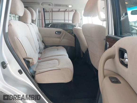 2018 Nissan Armada SL with VIN JN8AY2NC0J9552627, listed as a IAAI auction lot 41572479 with 189,375 mi miles and . Bid and sale history available at DreamBid. Image 8.