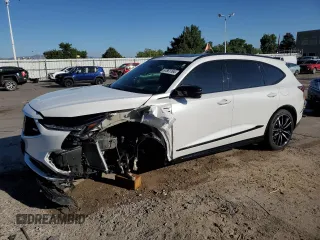 2022 Acura MDX Type S w/Advance Package with VIN 5J8YD8H83NL004731, listed as a Copart auction lot 67881164 with 37,827 mi miles and Salvage Title. Bid and sale history available at carsss.com. Image 1.