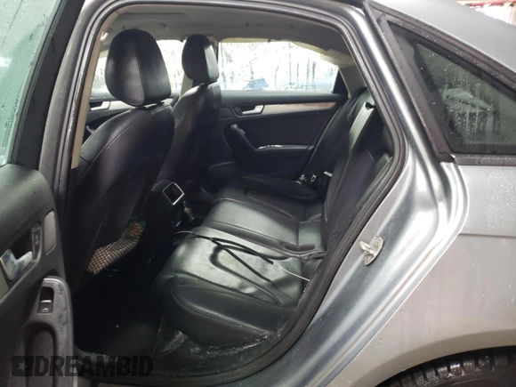 2011 Audi A4 Premium with VIN WAUBFAFL0BA082630, listed as a Copart auction lot 45688645 with 187,452 mi miles and Salvage Title. Bid and sale history available at carsss.com. Image 10.