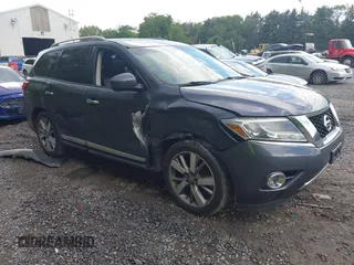 2013 Nissan Pathfinder SL with VIN 5N1AR2MM1DC653259, listed as a IAAI auction lot 42537470 with 138,674 mi miles and . Bid and sale history available at DreamBid. Image 1.