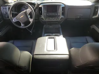 2015 Chevrolet Silverado 3500HD LTZ with VIN 1GC4K0E80FF577143, listed as a Copart auction lot 76626244 with 41,587 mi miles and Salvage Title. Bid and sale history available at carsss.com. Image 8.