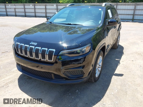 2020 Jeep Cherokee Latitude with VIN 1C4PJLCX1LD522106, listed as a IAAI auction lot 42329192 with 54,325 mi miles and . Bid and sale history available at DreamBid. Image 6.